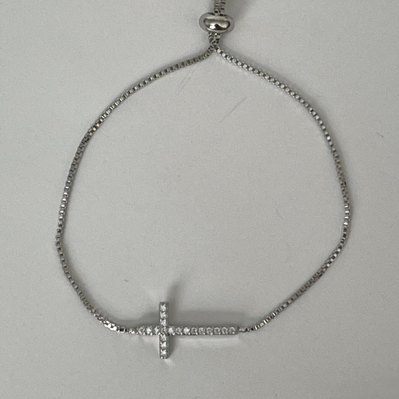 New 925 Sterling Silver Adjustable Bracelet Bangle - Picture 4 of 6